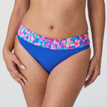 Karpen Electric Blue Fold Bikini Bottom