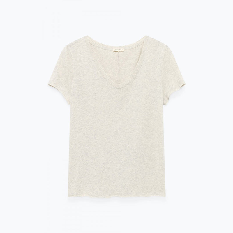 American Vintage Sonoma T-Shirt SS19 #SON33 | SHEEN UNCOVERED, polar melange