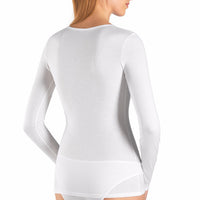 Ultralight long sleeved vest back, White