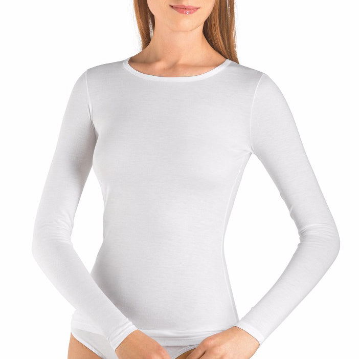 Ultralight long sleeved vest, White